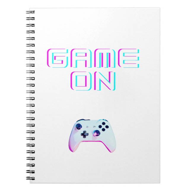 Game On Notebook (Front)