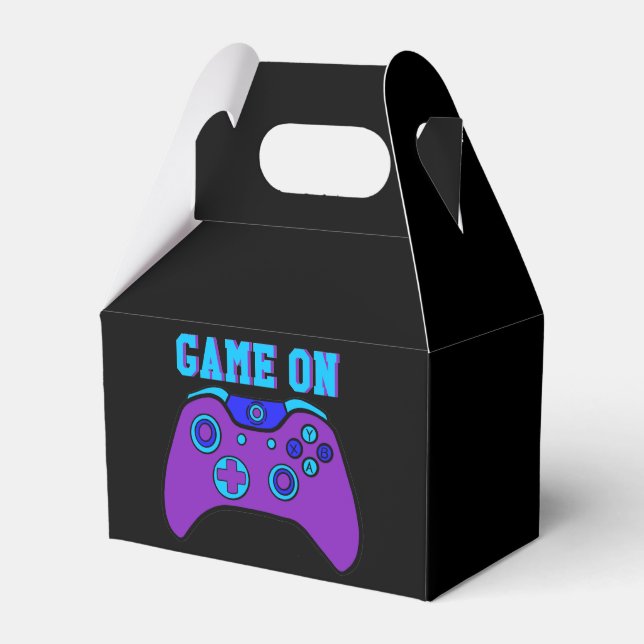 Game On Party Favour Box (Front Side)