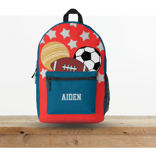 Game On! Personalised Sports Ball Backpack for Kid