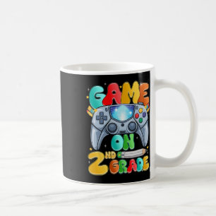 Game On Second 2nd Grade Back To School Level Unlo Coffee Mug