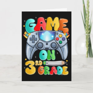 Game On Third 3rd Grade Ck To School Level Unlocke Card