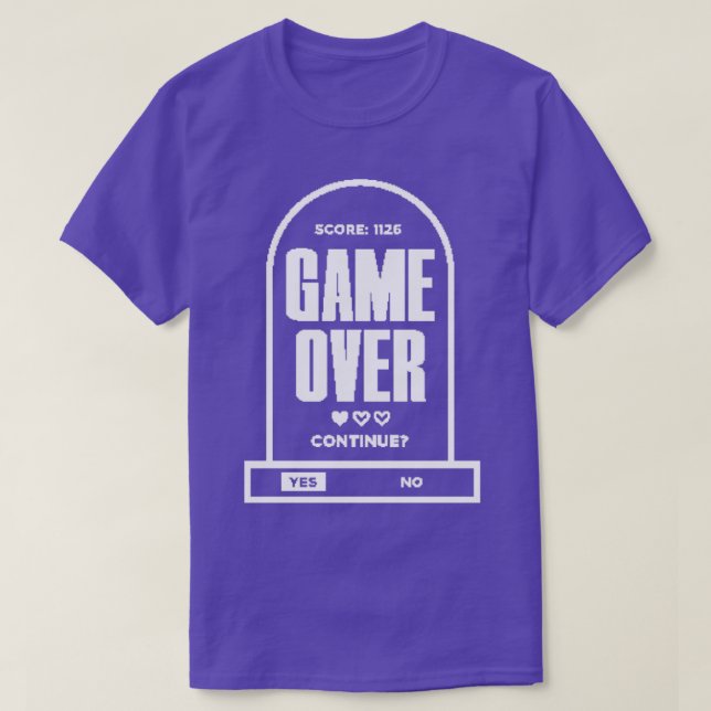 Game Over5 T-Shirt (Design Front)