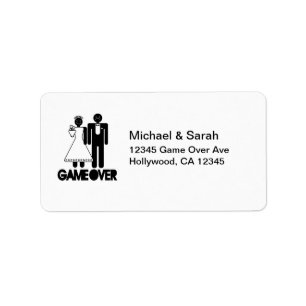 Game Over - Address Labels