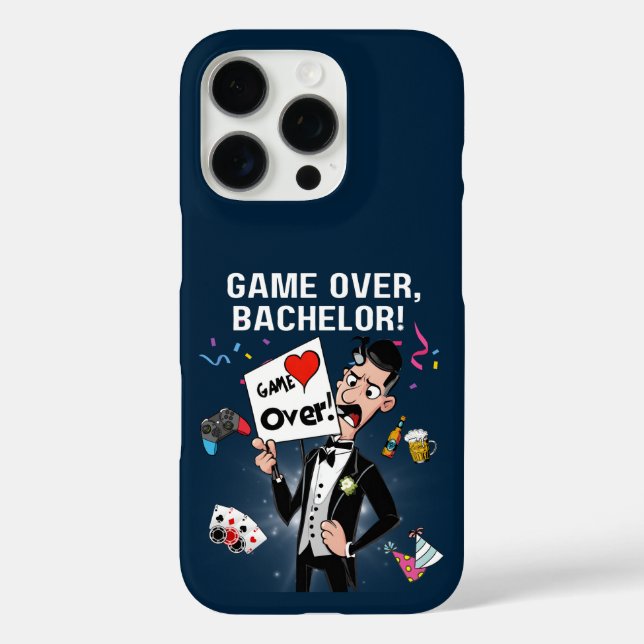Game Over, Bachelor! Case-Mate iPhone Case (Back)