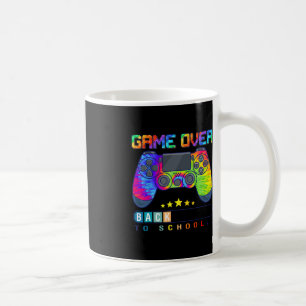 Game Over Back To School  Fun Kids First Day Schoo Coffee Mug
