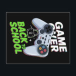 Game Over Back To School Funny First Day School Flyer<br><div class="desc">Game Over Back To School Funny First Day School</div>