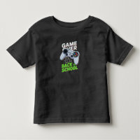 Game Over Back To School Funny First Day School