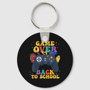 Game Over Back To School Key Ring