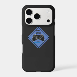 Game Over Blue  iPhone Case