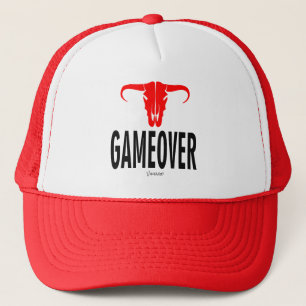 Game Over & Bull by VIMAGO Trucker Hat