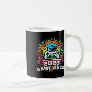 Game Over Cl Of 2025 Shirt Students Funny 2025 Gra Coffee Mug