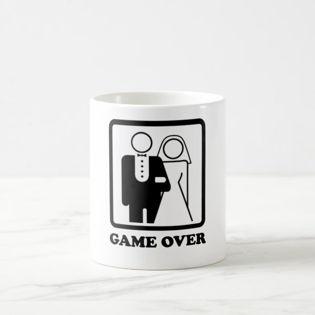 Game Over Coffee Mug (Center)