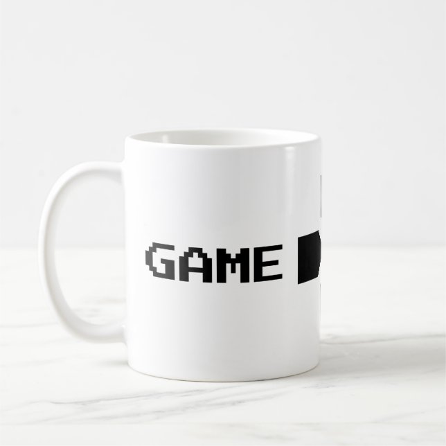 Game Over Coffee Mug - Perfect for Gamers (Left)