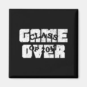 Game over college high school graduation giftGame Magnet
