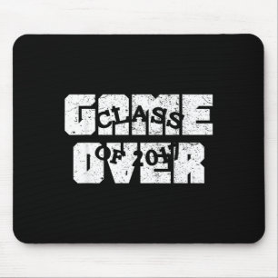 Game over college high school graduation giftGame Mouse Pad