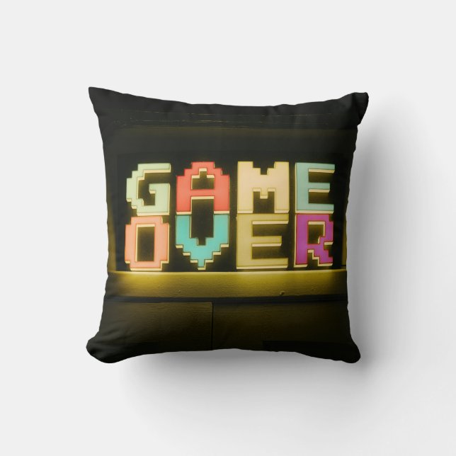 Game Over  Cushion (Front)