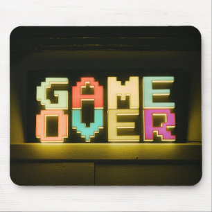 Game Over Cute Simple Pixel Art Pixel Arts Easy De Mouse Pad