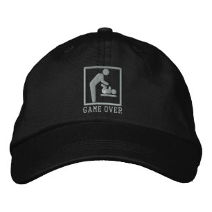 Game Over Dad Embroidered Hat
