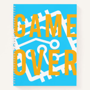 Game Over Digital Circuit Notebook