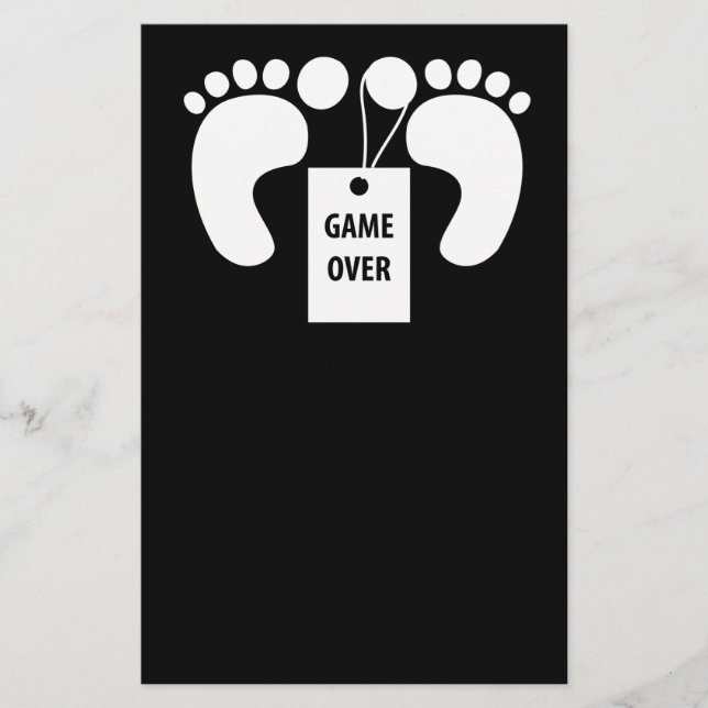 Game over flyer (Front)