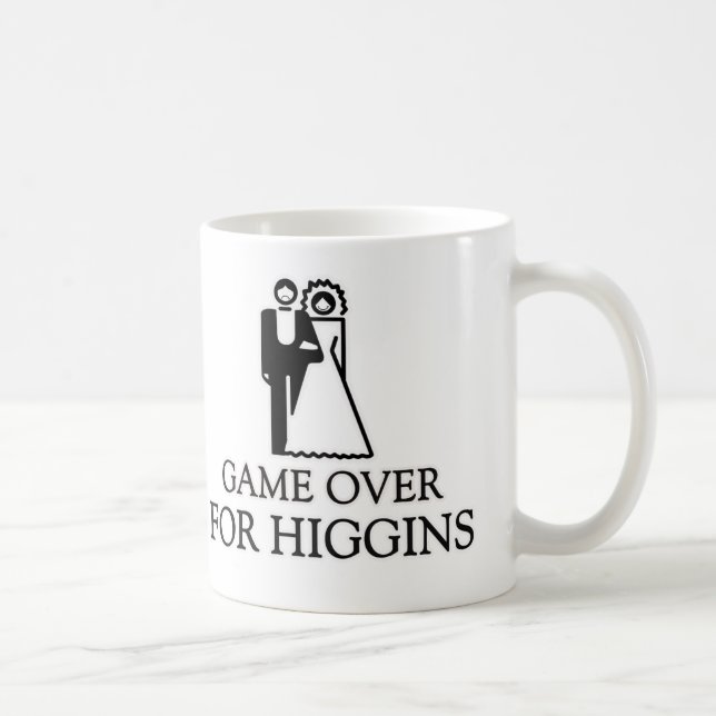 Game Over For Higgins Coffee Mug (Right)