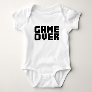 Game Over funny baby shirt