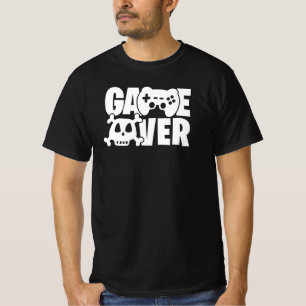 Game Over Funny Gamer Quote T-Shirt