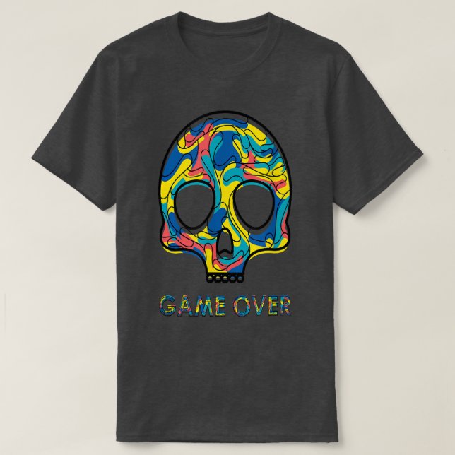 Game Over Games  T-Shirt (Design Front)