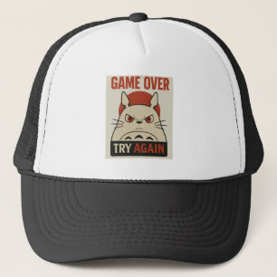 Game Over Hat – No Second Chances Bold Gamer