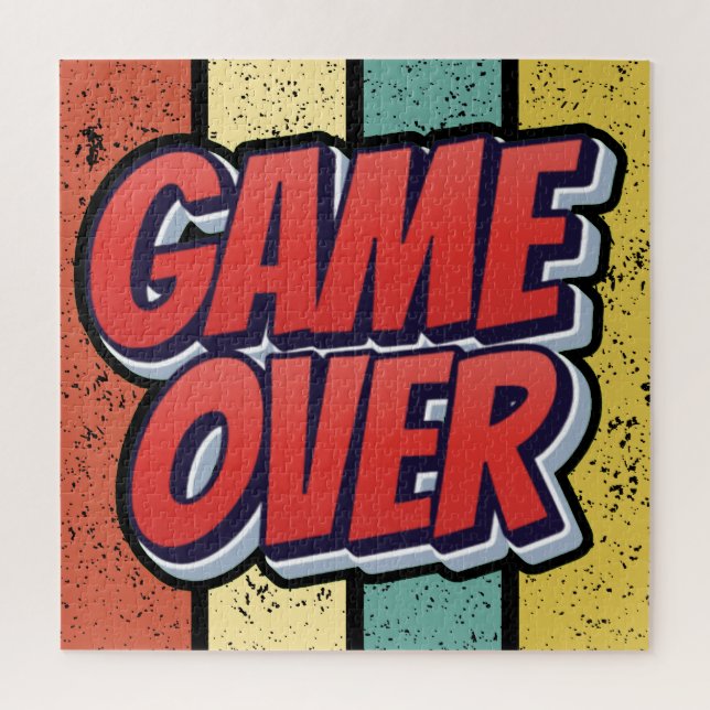 Game over. jigsaw puzzle (Vertical)