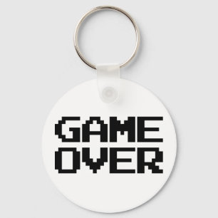 Game Over Key Ring