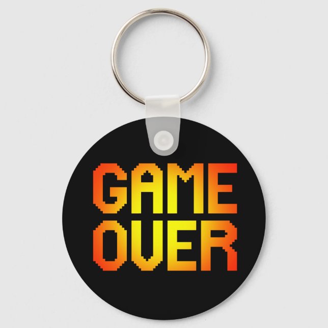 GAME OVER KEY RING (Front)