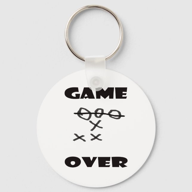 GAME OVER KEY RING (Front)