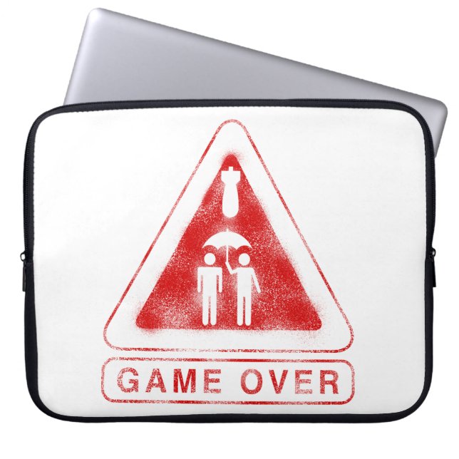 Game Over Laptop Sleeve (Front)