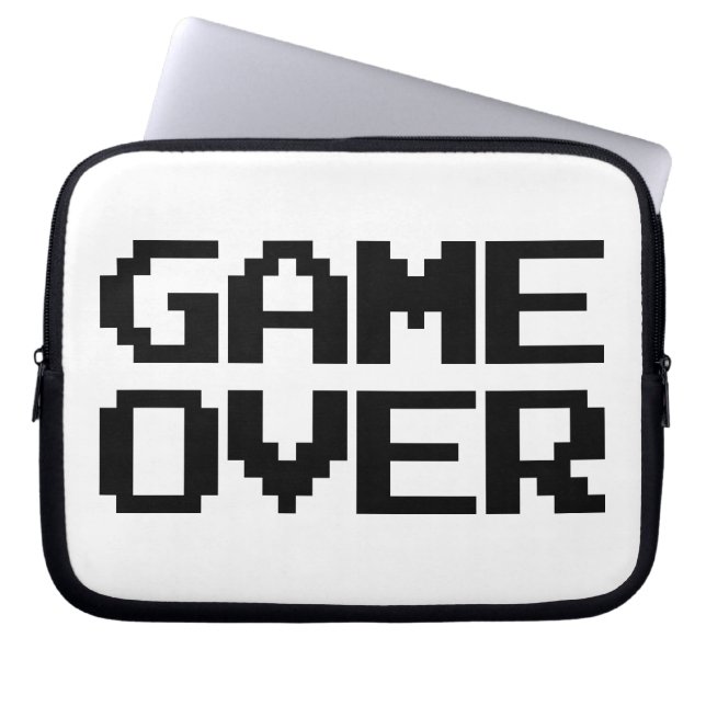 Game Over Laptop Sleeve (Front)