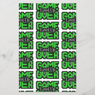 Game Over, Level Up: Retro Pixel Sandbox Adventure Flyer