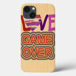 Game Over Love and Heart iPhone 13 Case