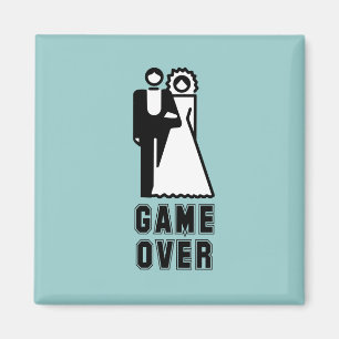 GAME OVER MAGNET