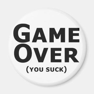 Game Over Magnet