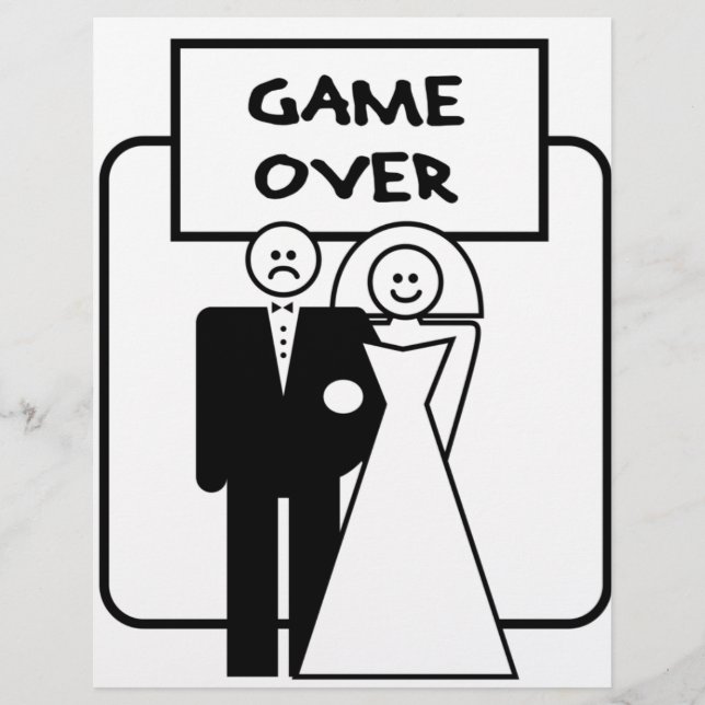 "Game Over" marriage (Front)