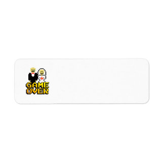 "Game Over" Marriage (8-bit labels) Return Address Label