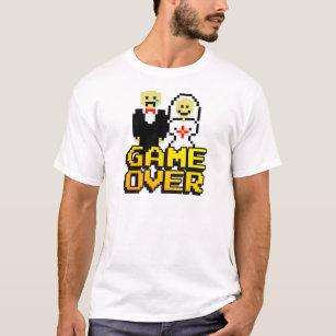 Game over marriage (8-bit) T-Shirt