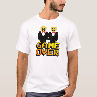 "Game Over" Marriage (Gay, 8-bit) T-Shirt