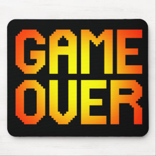 GAME OVER MOUSE PAD