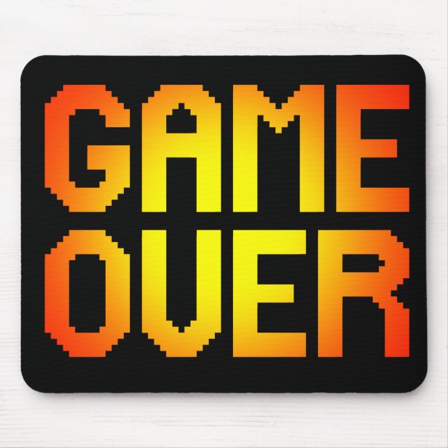 GAME OVER MOUSE PAD (Front)