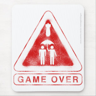 Game Over Mouse Pad