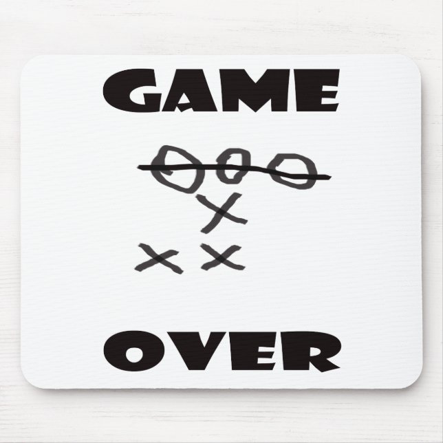GAME OVER MOUSE PAD (Front)