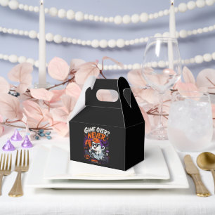 Game Over Never Funny Gamer Ghost Halloween Favour Box