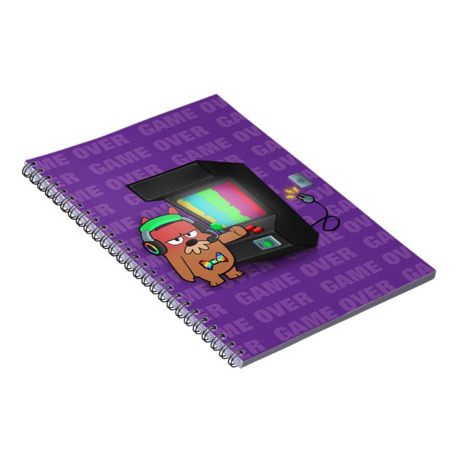 "Game Over" Notebook (Right Side)