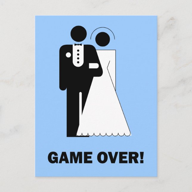 Game over postcard (Front)